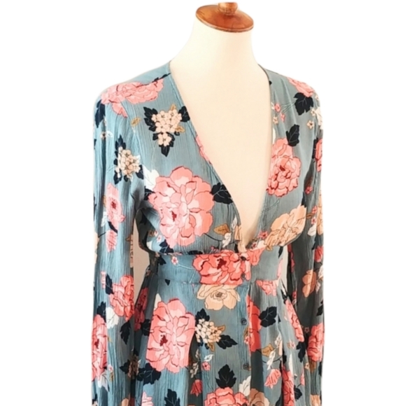 NWOT BILLABONG Your Love Floral Mini Dress - Picture 5 of 11